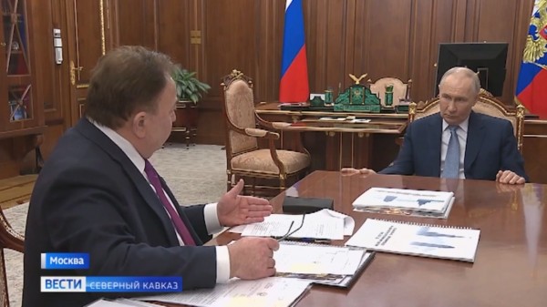 Владимир Путин заслушал доклад главы Ингушетии о развитии региона