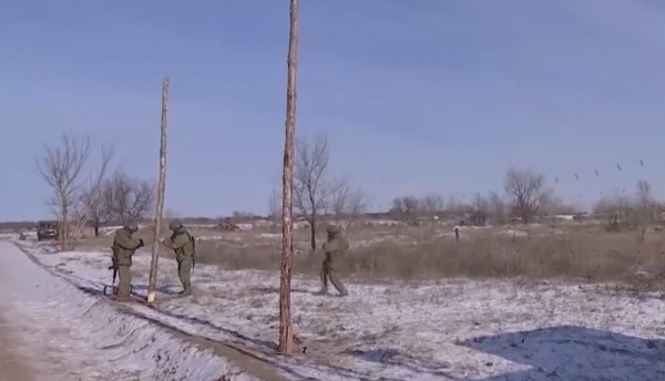 Военные инженеры ЮВО отработали комплекс задач по защите объектов от БПЛА